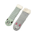 Wholesale Plush Fluffi Winter Anti Slip Slipper Socks